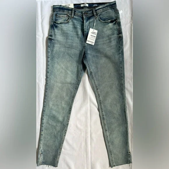 Kensie Womens “The Violet” High Rise Skinny Jean in Vintage Light Wash Sz 8 - Picture 2 of 9